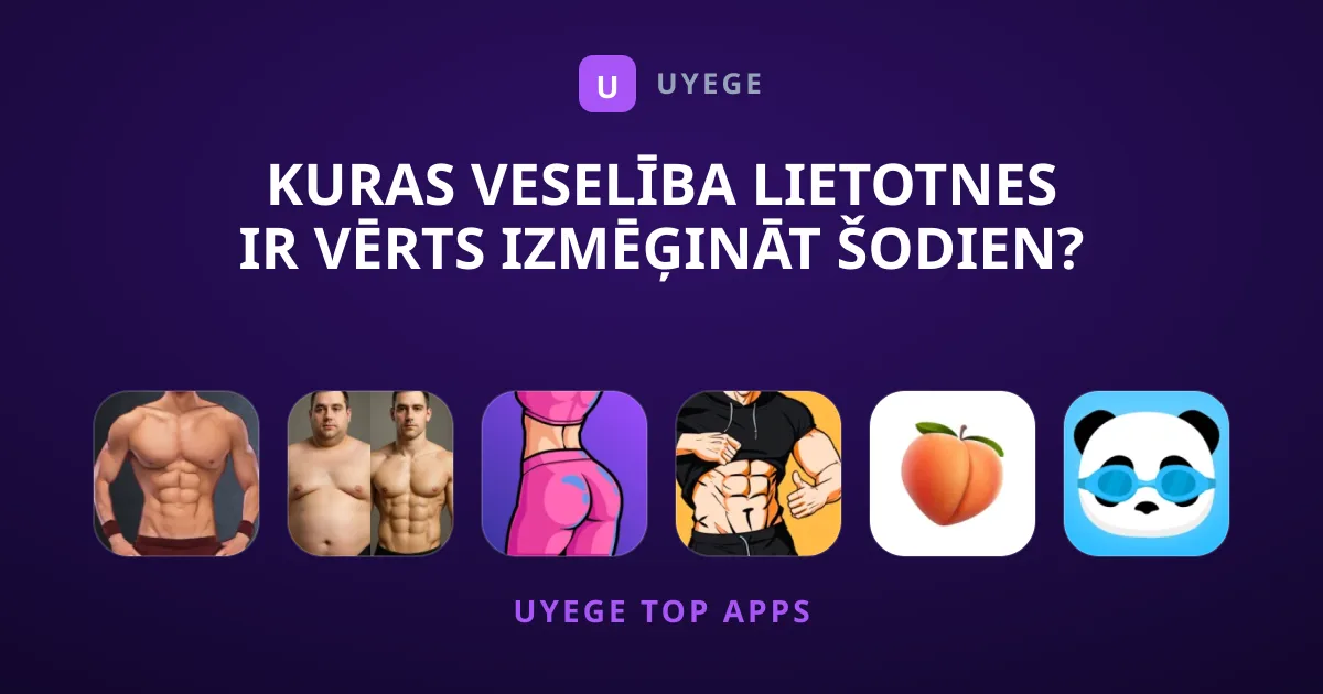Kuras Veselība Lietotnes Ir Vērts Izmēģināt Šodien?
